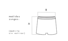 SHORT AZUL PETROLEO UV +50 en internet