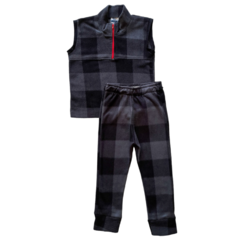 CONJUNTO MICROPOLAR ESCOCES NEGRO