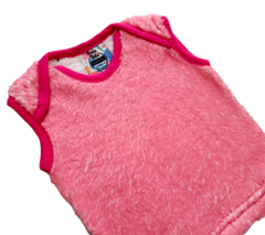 CHALECO BEBES CORDERITO PINK - comprar online