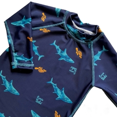 REMERA SHARKS & TURTLES CON PROTECCION UV+50 - tienda online