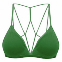 Imagem do Top strappy bra tule - modelo demi