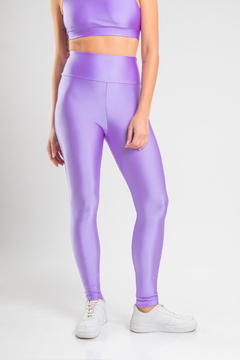 Legging básica cós alto - lycra color na internet