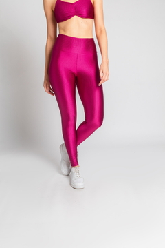 Legging básica cós alto - textura Eden - loja online