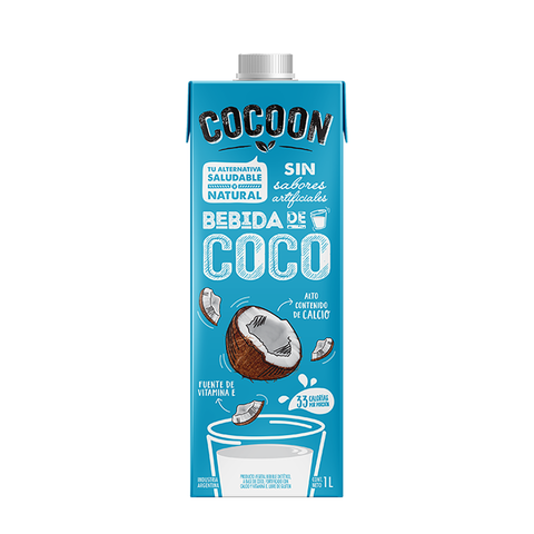 COCOON - BEBIDA DE COCO (4U X 1L)