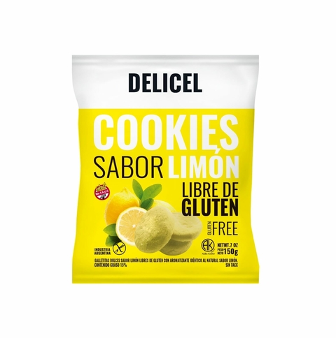 DELICEL - GALLETITAS DULCES SABOR LIMON (3u x 150g)