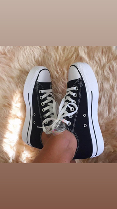 Converse negra altas - comprar online