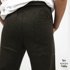 Pantalon Frisa Acanalado Verde - 865N en internet