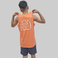 MUSCULOSA EST. ESPALDA SALMON - 521N