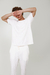 White Basic T-shirt Towel