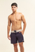Straight cut swim shorts with pockets - online store