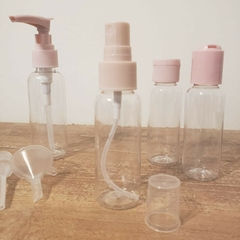 Travel Bottle Pack x6 Rosa en internet