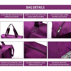 Bolso Extensible Marsella Violeta - tienda online