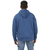 Blusão Masculino Canguru Com Capuz Azul - comprar online