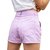 Short Jeans Feminino Doct Lilás Cintura Alta - comprar online