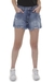 Short Jeans Feminino Barra Desfiada Doct