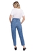 Calça Jeans Feminina Mom Básica Índigo - Doct Jeans