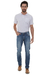 Calça Jeans Masculina Básica Slim - comprar online