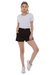 Doct Short Jeans Feminino Preto Cintura Alta - comprar online