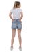 Short Jeans Feminino Barra Desfiada Doct na internet