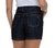 Short Jeans Básico Feminino Preto Cintura Alta - Doct Jeans