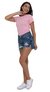 Short Jeans Feminino Destroyed Barra Mullet Desfiada C/Fenda - Doct Jeans