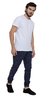 Calça Jeans Masculina Jogger Camuflada Azul Com Cordão - comprar online