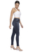 Calça Feminina Skinny Escura Puídos - comprar online