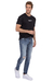 Calça Jeans Masculina Skinny Destroyed Escura Dark - comprar online