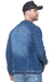 Jaqueta Jeans Masculina Básica Clássica Com Bolso Interno na internet