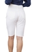 Bermuda Jeans Feminina Mirna Off White - comprar online