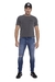 Calça Masculina Skinny Ricardo Escura - comprar online