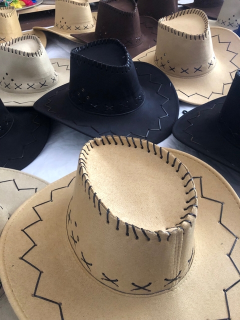 Pack x 10 Sombrero cowboy