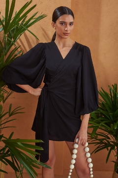 Vestido Sicilia negro - comprar online