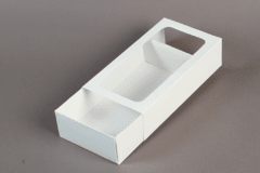 Caja para Macarons en color blanca x12 20x10x5,5