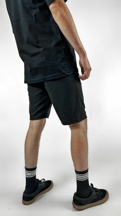 Short waffle negro ESFR - comprar online