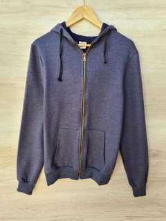 Hoodie Friza Azul Melange Byron NBRD