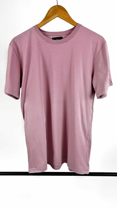 Remera Basica Rosa Viejo