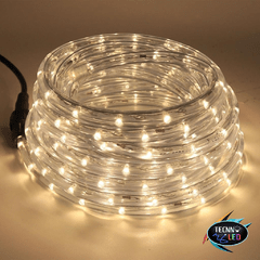 Mangueira Led Redonda 12mm Branco Quente - comprar online