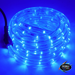 Mangueira Led Redonda 12mm Azul - comprar online