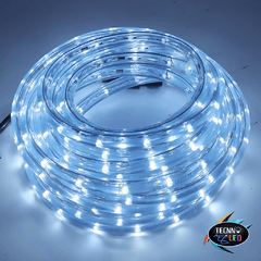 Mangueira Led Redonda 12mm Branco Frio - comprar online