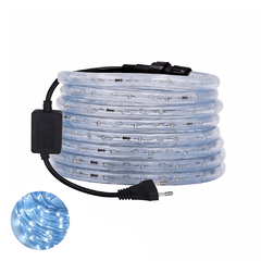 Mangueira Led Redonda 12mm Branco Frio