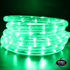 Mangueira Led Redonda 12mm Verde - comprar online