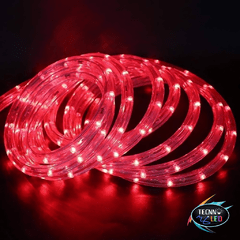 Mangueira Led Redonda 12mm Vermelho - comprar online