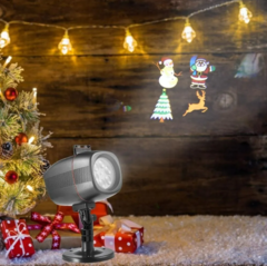 Imagem do Projetor Led Natalino Decoração Natal Laser Refletor 7 Slide