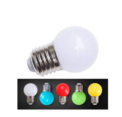 Lâmpada Led Bolinha 1w Branco Quente Bivolt Decoraçao Varal - comprar online