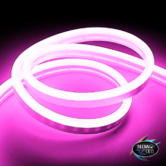 Mangueira Led Neon Flex 12v 5M Rosa - comprar online