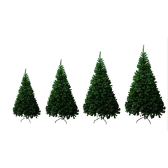 Árvore de Natal Tradicional Pinheiro 60cm Verde 52 Galhos Cheia - comprar online