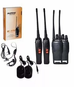 Kit 2 Rádio Comunicador Ht Baofeng Bf-777s Walk Talk Uhf Vhf - comprar online