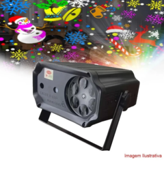 Projetor De Led Natalino Decoração Natal Laser Refletor - comprar online
