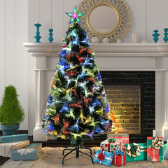 Árvore de Natal Led 1,20MT Fibra Ótica 8 Funções RGB Bivolt - comprar online